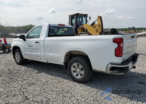 2021 Chevrolet Silverado C1500 из США, поврежденный, VIN 3GCNWAEF2MG317013